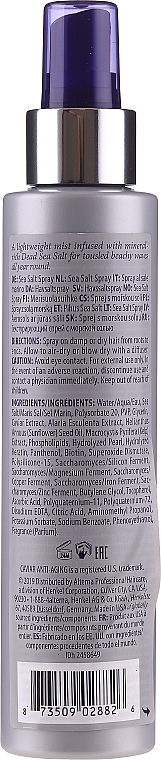 Sprawy do włosów z solą morską - Alterna Caviar Anti-Aging Professional Styling Sea Salt Spray — Zdjęcie N2