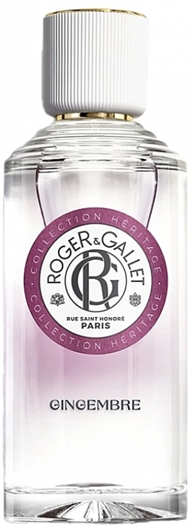 Roger&Gallet Heritage Collection Wellbeing Fragrant Water Gingembre - Woda aromatyczna — Zdjęcie N1