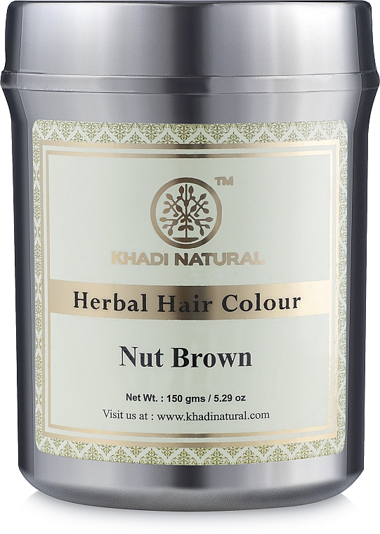 Farba do włosów na bazie henny ajurwedyjskiej - Khadi Natural Herbal Hair Colour — Zdjęcie N1