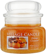 Kup Świeca zapachowa w słoiku - Village Candle Orange Cinnamon Glass Jar