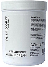 Krem do masażu - Mila D’Opiz Hyaluronic 4 Massage Cream  — Zdjęcie N1