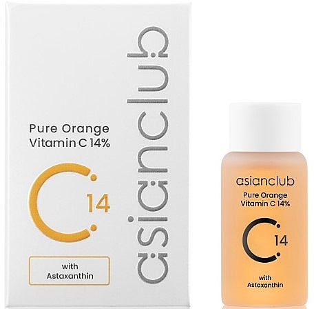 PREZENT! Serum do twarzy z witaminą C - Asianclub Pure Orange Vitamin C 14% — Zdjęcie N1