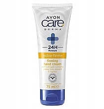 Krem do rąk Elastyczna skóra - Avon Care Derma 24H Moisture Extra-Firm+ Firming Hand Cream — Zdjęcie N1
