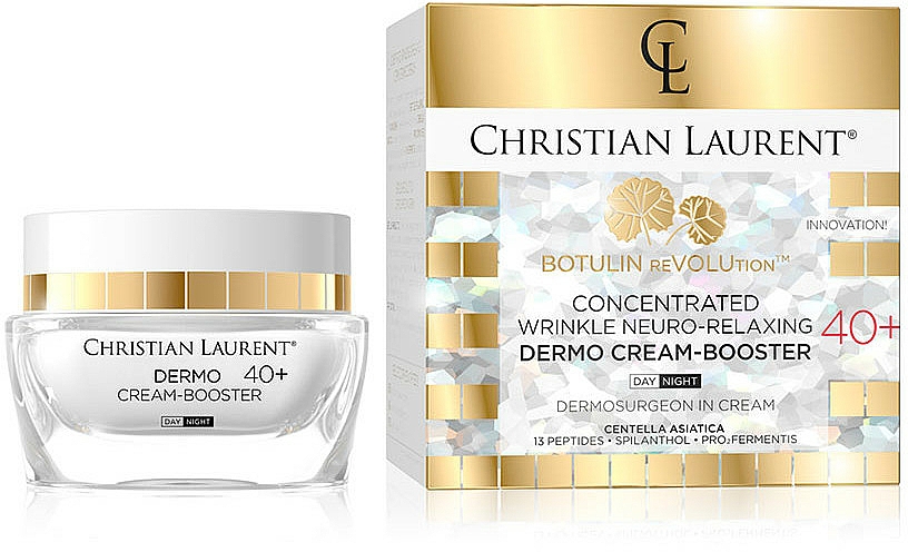 Skoncentrowany krem do twarzy 40+ - Christian Laurent Botulin Revolution Concentrated Dermo Cream-Booster — Zdjęcie N1