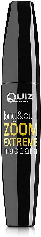 Tusz do rzes - Quiz Cosmetics Long&Curl Zoom Extreme Mascara — Zdjęcie N1