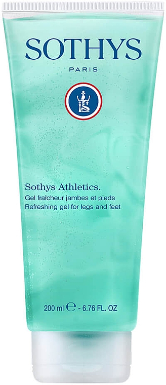 Odświeżający żel do stóp i nóg - Sothys Athletics Refreshing Gel For Legs And Feet — Zdjęcie N1