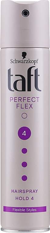 Lakier do włosów Supermocne utrwalenie i elastyczność - Taft Perfect Flex