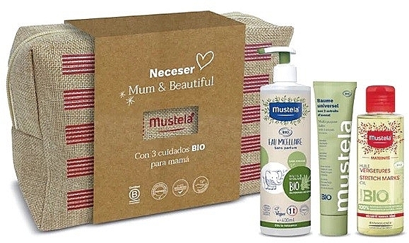 Zestaw, 4 produkty - Mustela Mum & Beautiful Neceser Set — Zdjęcie N1