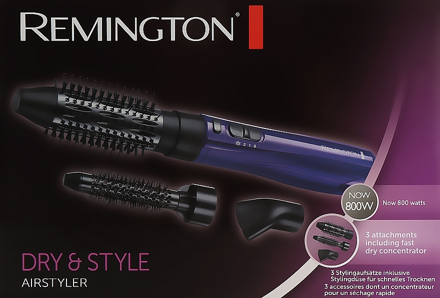 Lokówko-suszarka do włosów - Remington AS800 Dry & Style Airstyler  — Zdjęcie N5