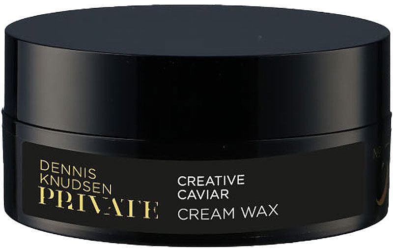 Wosk do włosów - Dennis Knudsen Private 528 Creative Caviar Cream Wax — Zdjęcie N1