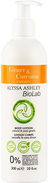 Alyssa Ashley Biolab Ginger & Curcuma - Perfumowane mleczko do ciała — Zdjęcie N1