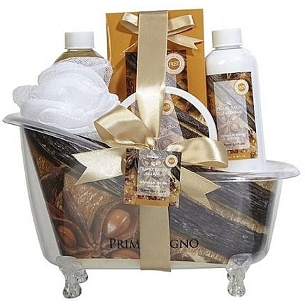 Zestaw, 5 produktów - Primo Bagno Vanilla & Carame Paper Bag Set — Zdjęcie N1