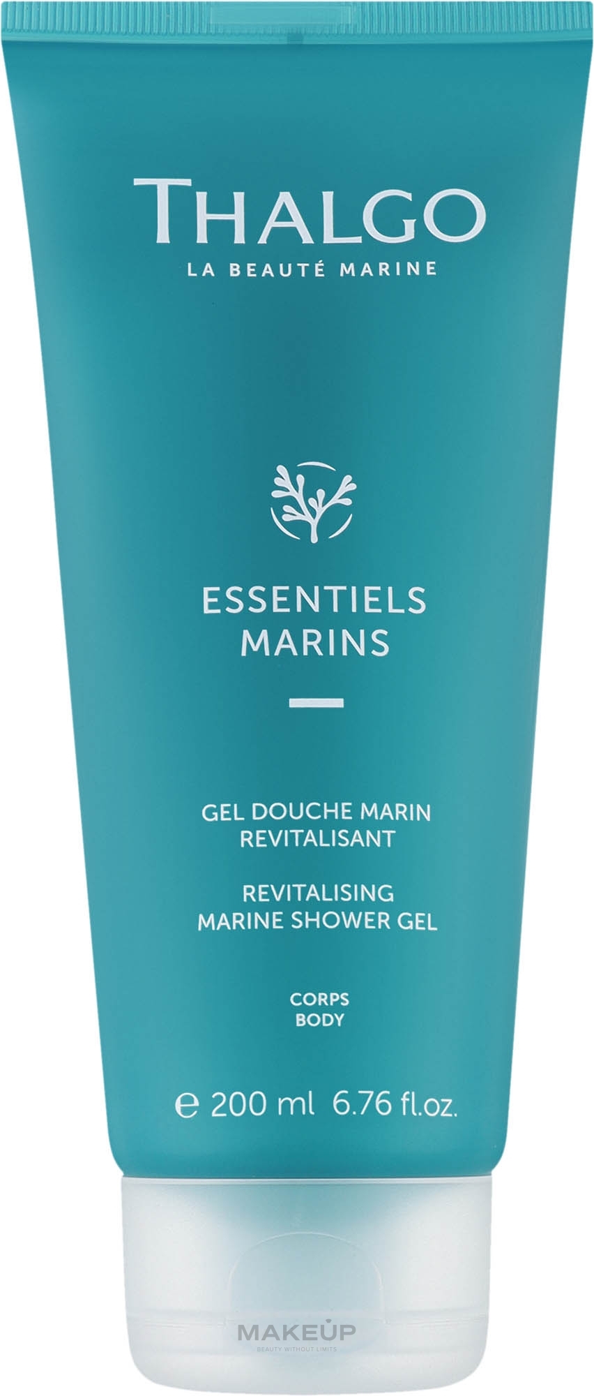 Rewitalizujący morski żel pod prysznic - Thalgo Les Essentiels Marins Revitalizing Marine Shower Gel — Zdjęcie 200 ml
