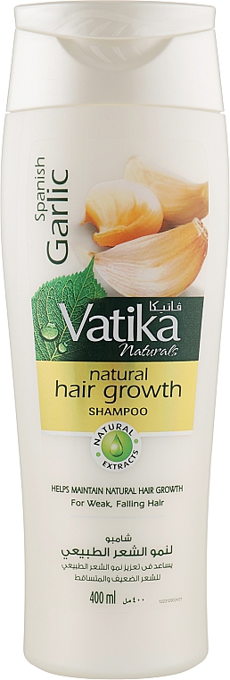 Szampon do włosów z czosnkiem - Dabur Vatika Garlic Shampoo Repair and Restore