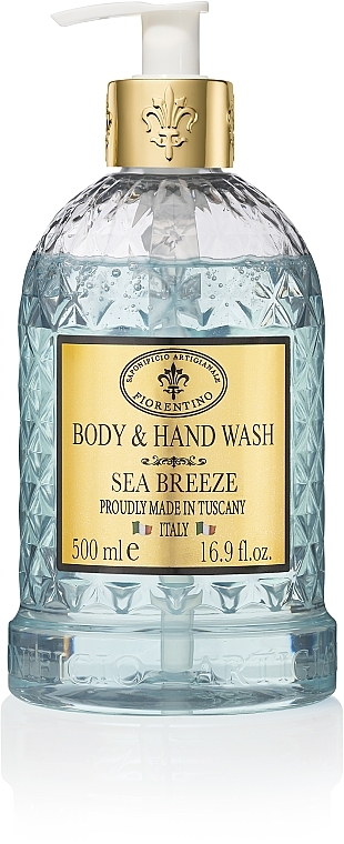 Mydło w płynie Morska bryza - Saponificio Artigianale Fiorentino Body & Hand Wash  — Zdjęcie N1