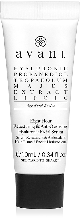 PREZENT! Antyoksydacyjne serum do twarzy - Avant 8 Hour Anti-Oxidising and Retexturing Hyaluronic Facial Serum  — Zdjęcie N1