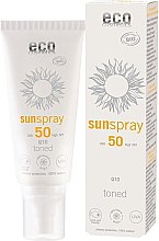 Przeciwsłoneczny spray tonujący SPF 50 - Sun Spray SPF 50 Toned Q10  — Zdjęcie N1
