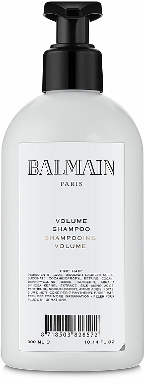 Zestaw do pielęgnacji włosów - Balmain Paris Hair Couture Volume Care Set (shm 300 ml + cond 300 ml + spray 200 ml) — Zdjęcie N2