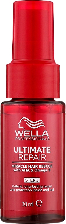 Serum do wszystkich rodzajów włosów - Wella Professionals Ultimate Repair Miracle Hair Rescue With AHA & Omega-9