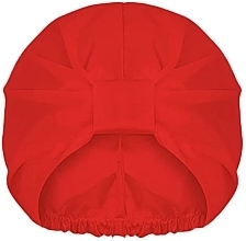 Satynowy czepek do spania, czerwony - Glov Anti-Frizz Satin Hair Bonnet Red — Zdjęcie N1