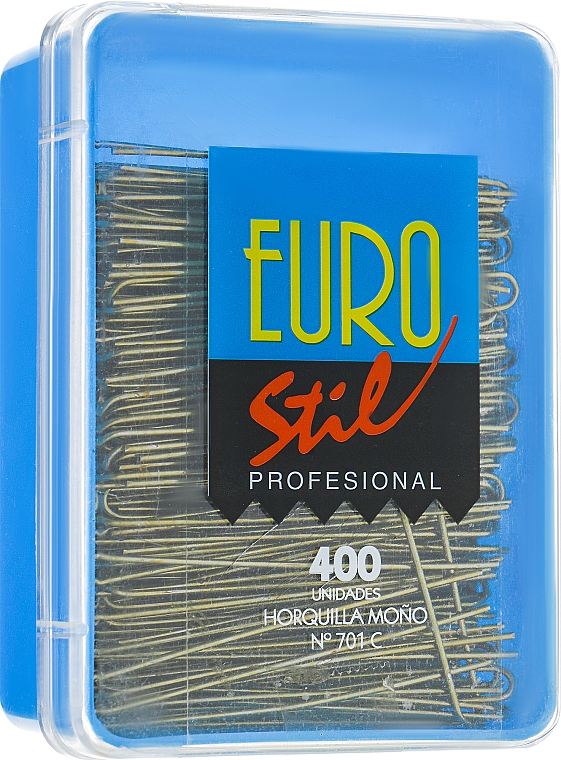 Szpilki do włosów, 01617, 65 mm - Eurostil — Zdjęcie N1