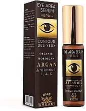 Kup Serum pod oczy Olej arganowy i witaminy - Diar Argan Repair Eye Area Serum With Argan Oil & Vitamins E, A, K