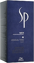 Kup Zestaw do włosów dla mężczyzn - Wella SP Men Gradual Tone Black (h/mousse 60 ml + shm 30 ml + brush)