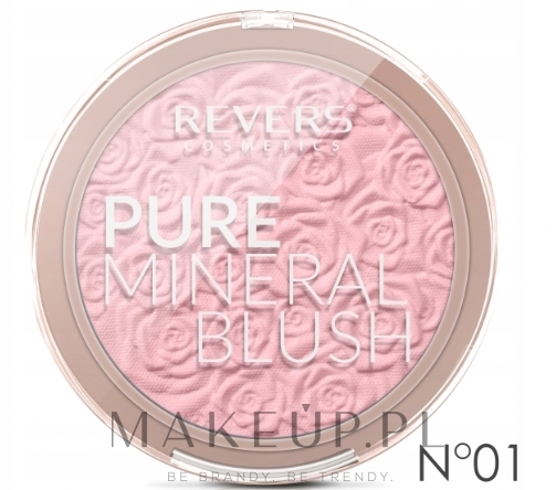 Róż do policzków - Revers Pure Mineral Blush — Zdjęcie 01