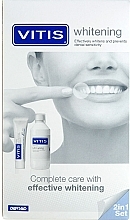 Kup Zestaw - Dentaid Vitis Whitening Set(toothpaste/ 100ml + mouthwash /500ml)