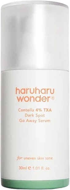 Serum do twarzy na plamy pigmentacyjne - Haruharu Wonder Centella 4% TXA Dark Spot Go Away Serum — Zdjęcie N1