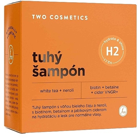 Szampon w kostce nawilżająco-nabłyszczający - Two Cosmetics Hydrate & Shine Solid Shampoo — Zdjęcie N1