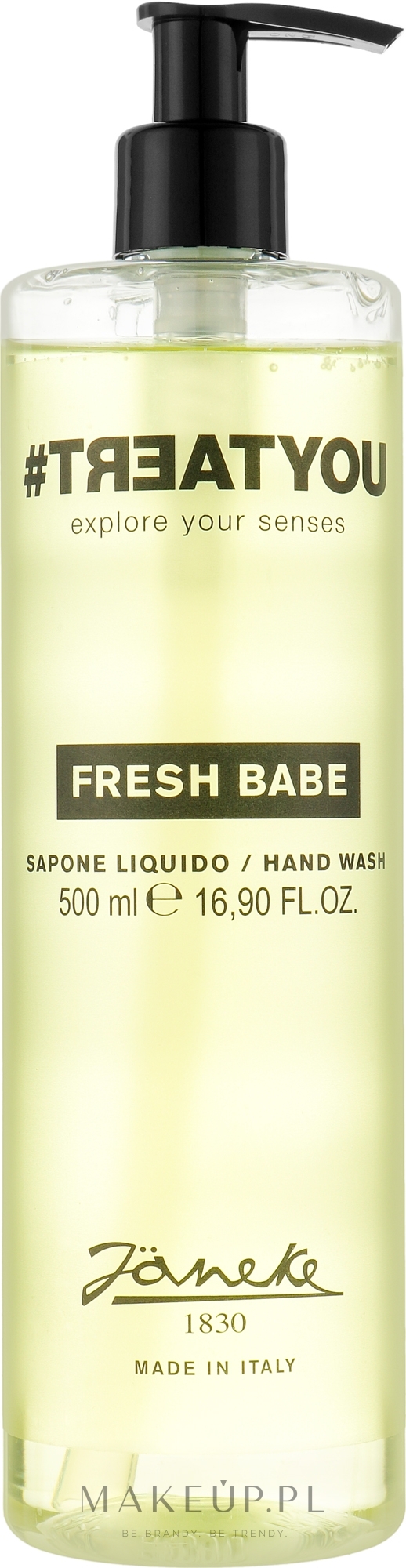 Mydło do rąk w płynie - Janeke #Treatyou Fresh Babe Hand Wash — Zdjęcie 500 ml