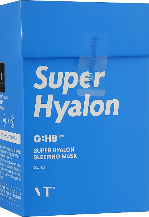 Super nawilżająca maska na noc - VT Cosmetics Super Hyalon Sleeping Mask — Zdjęcie N2