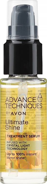 Nabłyszczające serum do włosów - Avon Advance Techniques Ultimate Shine Illuminating Serum