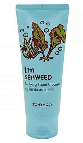 Pianka oczyszczająca - Tony Moly I'm Seaweed Purifing Foam Cleanser — Zdjęcie N1