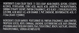 Balsam do siwych włosów - La Biosthetique Glam Color Toner Steel Gray.11 — Zdjęcie N3