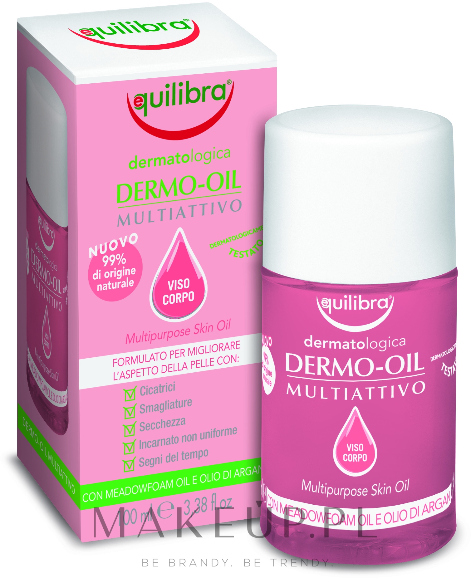 Multiaktywny dermoolejek do pielęgnacji skóry - Equilibra Dermo Oil Multi Active — фото 100 ml