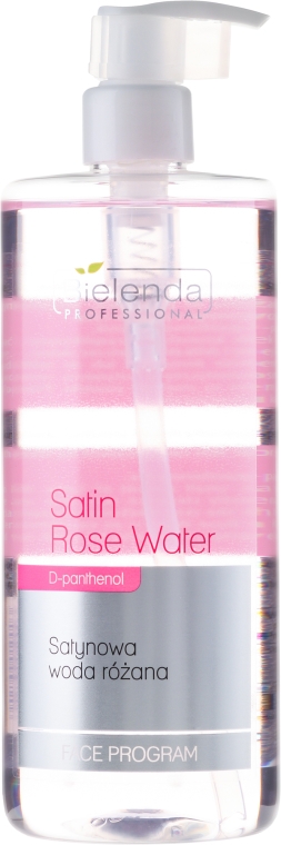 Satynowa woda różana do twarzy - Bielenda Professional Face Program Satin Rose Water
