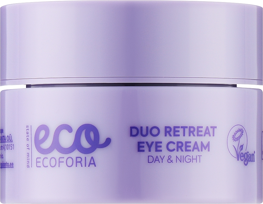 Krem pod oczy - Ecoforia Lavender Clouds Duo Retreat Eye Cream — Zdjęcie N1
