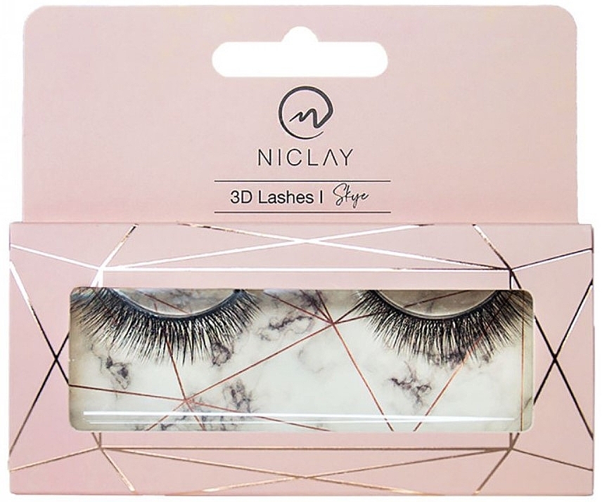 Sztuczne rzęsy - Niclay 3D Lashes Skye — Zdjęcie N1