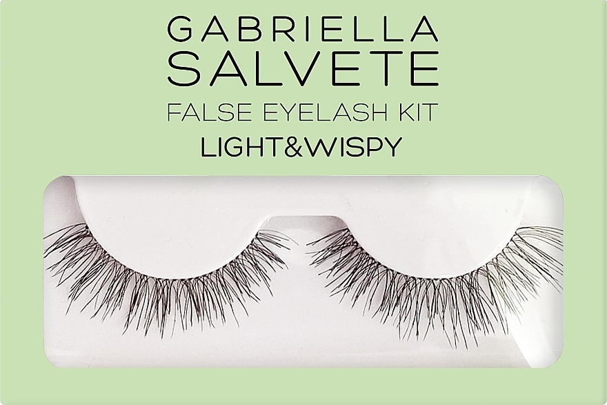 Sztuczne rzęsy - Gabriella Salvete False Eyelash Kit Light & Wispy — Zdjęcie N1