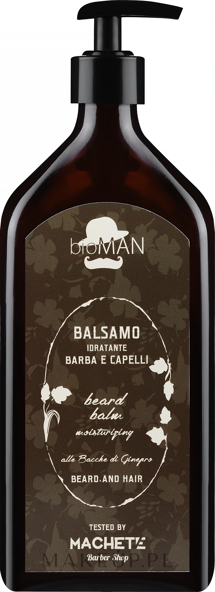 Balsam do pielęgnacji brody i włosów dla mężczyzn - BioMAN Beard & Hair Balm — Zdjęcie 500 ml