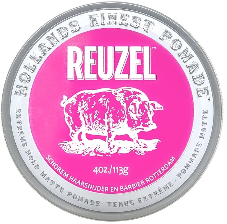 Matowa pomada do włosów - Reuzel Pink Extreme Hold Matte Pomade — Zdjęcie N1