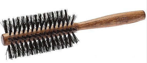 Szczotka do włosów, brązowa - Nippes Solingen Brush H15 — Zdjęcie N1