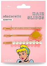 Kup 3-częściowy zestaw spinek do włosów - Mad Beauty Disney POP Princess Hair Slides Cinderella