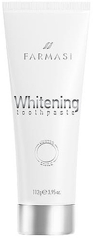 Wybielająca pasta do zębów, specjalna formuła z olejkiem herbacianym - Farmasi Whitening Toothpaste — Zdjęcie N1