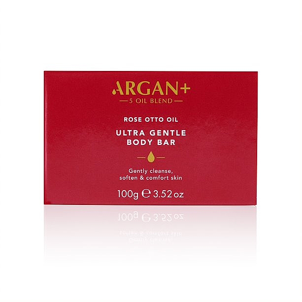 Delikatne mydło z olejkiem różanym - Argan+ Rose Otto Oil Soothing Soap Bar — Zdjęcie N1