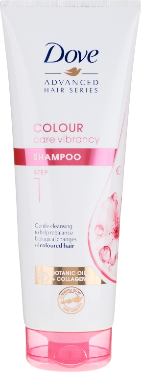 Nabłyszczający szampon do włosów farbowanych - Dove Advanced Hair Series  — фото N1
