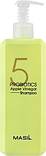 Łagodny szampon bezsiarczanowy z probiotykami i octem jabłkowym - Masil 5 Probiotics Apple Vinegar Shampoo — Zdjęcie N7