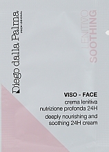 Krem do twarzy - Diego Dalla Palma Lenitivo Soothing Deeply Nourishing And Soothing 24H Cream (próbka) — Zdjęcie N1